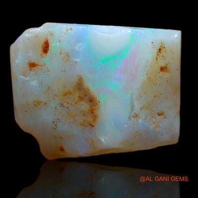 Natural Fire Opal Gemstone 5.00 Cts Loose Fancy Rough From Australia 13x11x4 mm RA-192