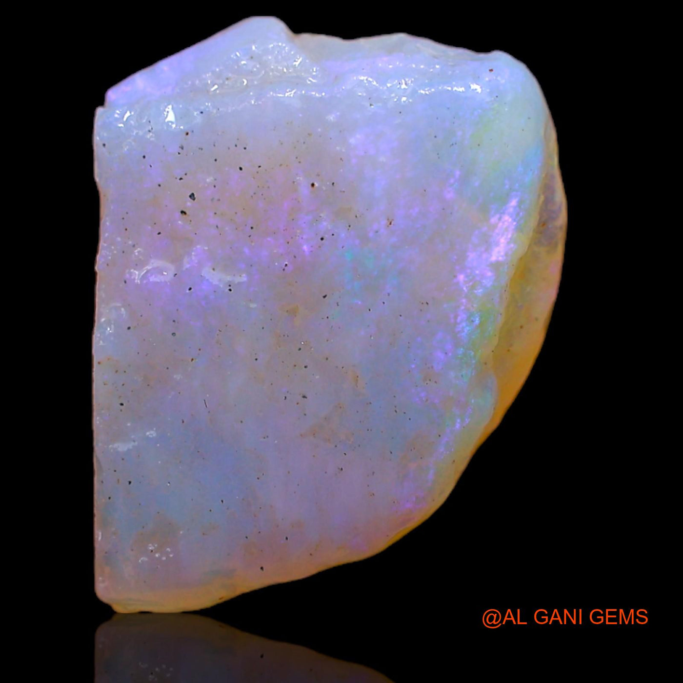 3.80 Cts Natural Australian Fire Opal Loose Gemstone Fancy Rough 14x10x4 mm RA-193