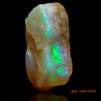 Natural Fire Opal Gemstone 4.55 Cts Loose Fancy Rough From Australia 12x11x5 mm RA-195
