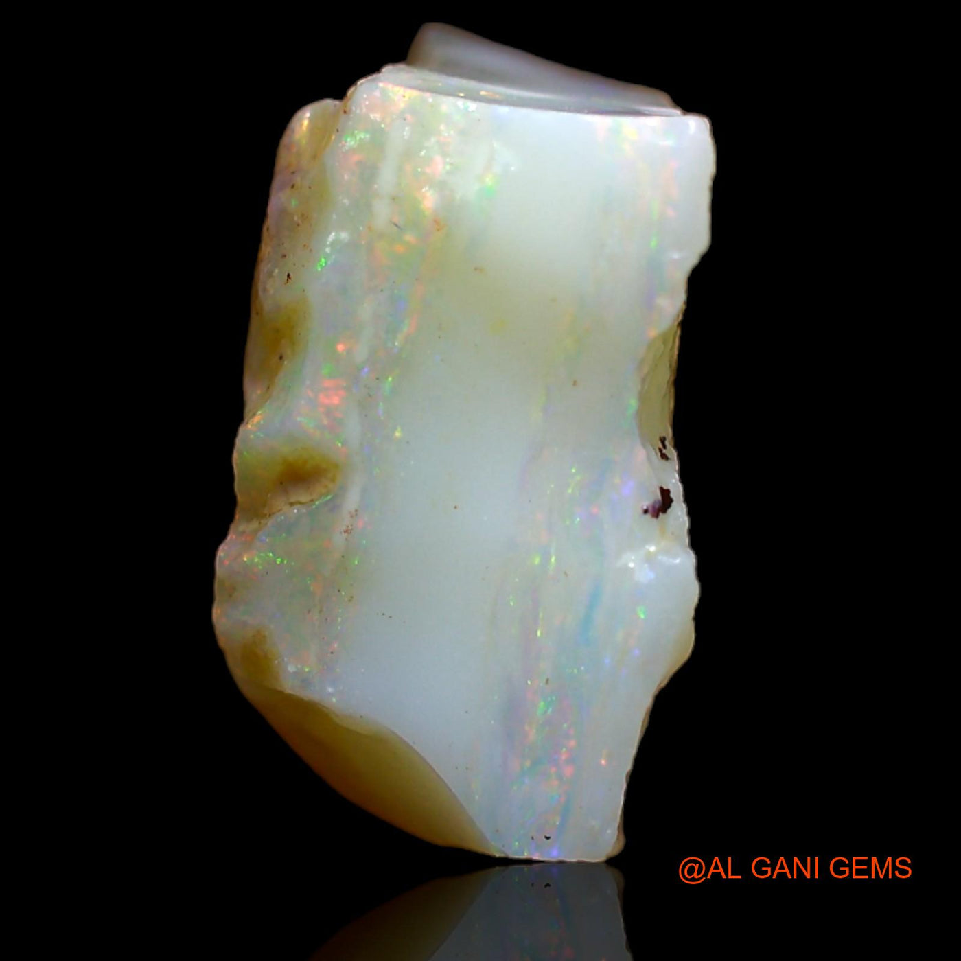 6.70 Cts Natural Australian Fire Opal Fancy Rough Loose Gemstone For Jewelry 13x12x7 mm RA-196