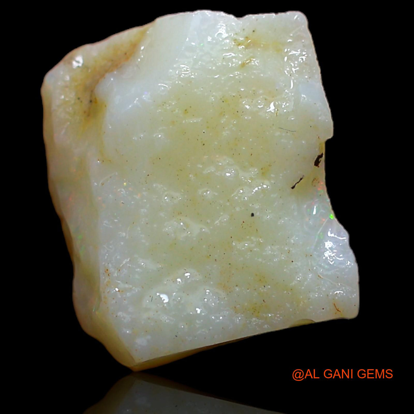 6.70 Cts Natural Australian Fire Opal Fancy Rough Loose Gemstone For Jewelry 13x12x7 mm RA-196