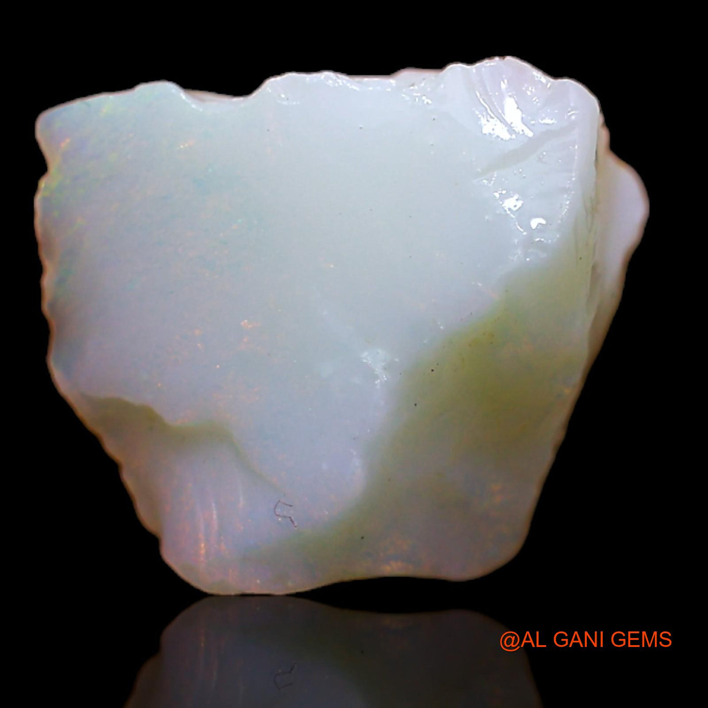 5.15 Cts Natural Australian Fire Opal Loose Gemstone Fancy Rough 13x10x7 mm RA-199
