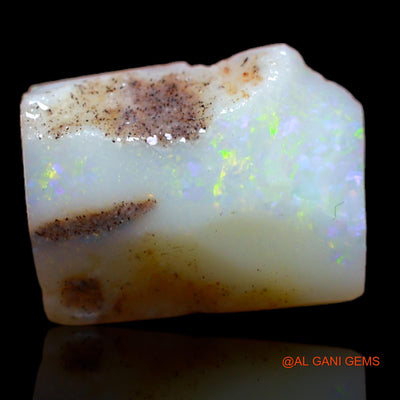 5.90 Cts Natural Australian Fire Opal Loose Gemstone Fancy Rough 13x9x7 mm RA-19