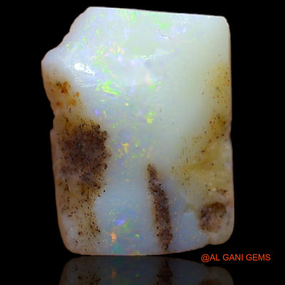 5.90 Cts Natural Australian Fire Opal Loose Gemstone Fancy Rough 13x9x7 mm RA-19