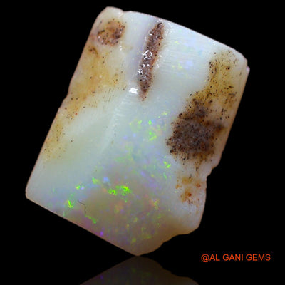 5.90 Cts Natural Australian Fire Opal Loose Gemstone Fancy Rough 13x9x7 mm RA-19