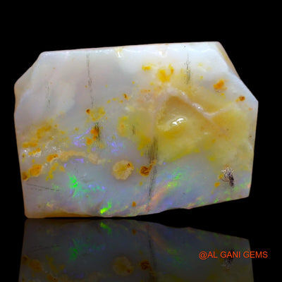 12.55 Cts Natural Australian Fire Opal Fancy Rough Loose Gemstone For Jewelry 22x15x5 mm RA-1