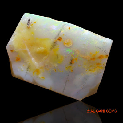 12.55 Cts Natural Australian Fire Opal Fancy Rough Loose Gemstone For Jewelry 22x15x5 mm RA-1