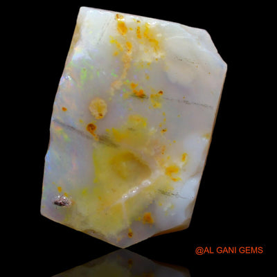 12.55 Cts Natural Australian Fire Opal Fancy Rough Loose Gemstone For Jewelry 22x15x5 mm RA-1