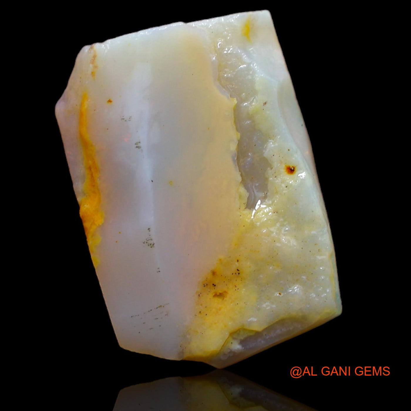 12.55 Cts Natural Australian Fire Opal Fancy Rough Loose Gemstone For Jewelry 22x15x5 mm RA-1