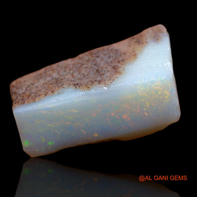 4.65 Cts Natural Australian Fire Opal Loose Gemstone Fancy Rough 15x9x4 mm RA-200
