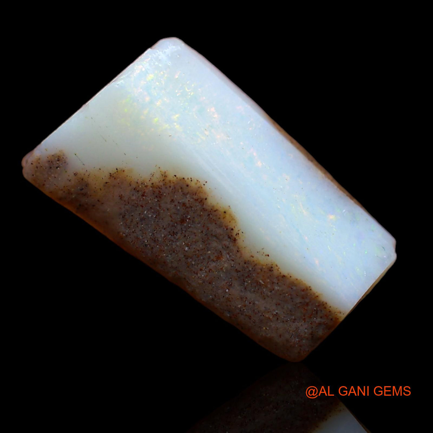 4.65 Cts Natural Australian Fire Opal Loose Gemstone Fancy Rough 15x9x4 mm RA-200