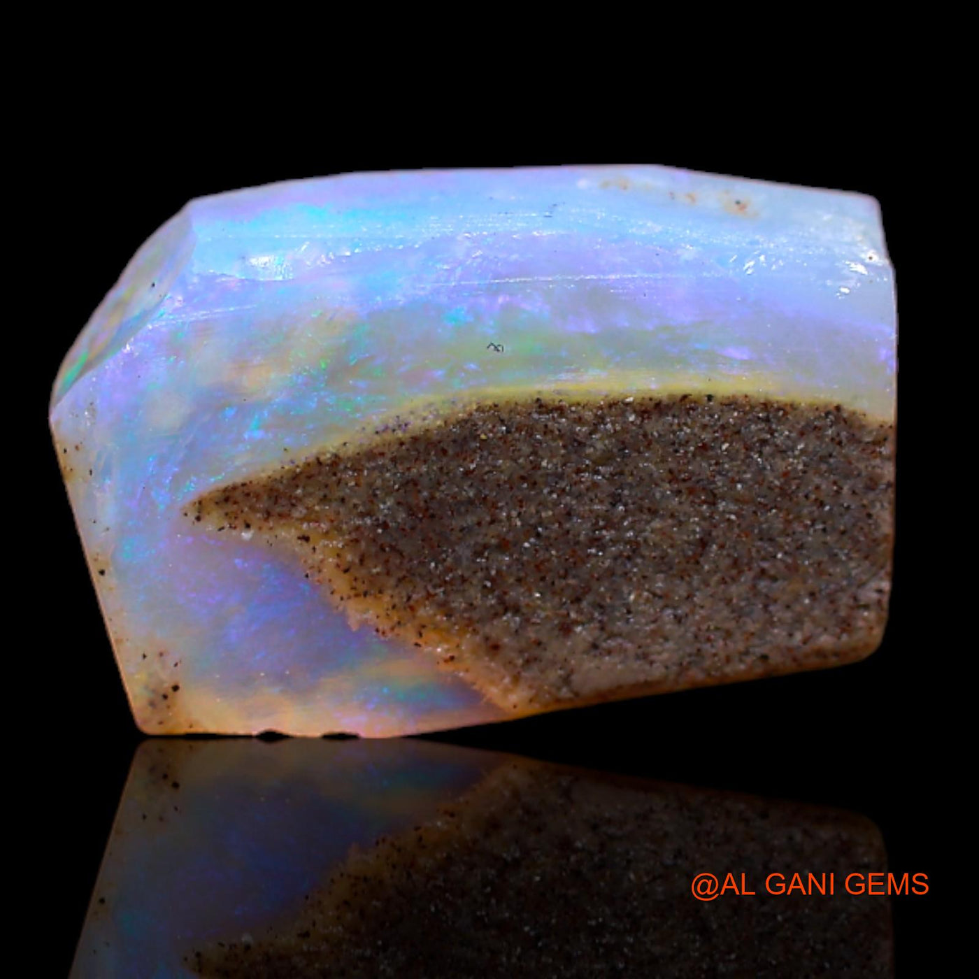 4.50 Cts Natural Australian Fire Opal Loose Gemstone Fancy Rough 14x9x4 mm RA-21