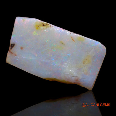 6.25 Cts Natural Australian Fire Opal Loose Gemstone Fancy Rough 19x10x4 mm RA-221