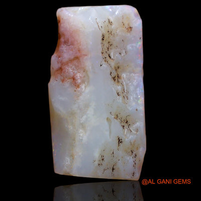 6.25 Cts Natural Australian Fire Opal Loose Gemstone Fancy Rough 19x10x4 mm RA-221
