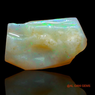 4.00 Cts Natural Australian Fire Opal Loose Gemstone Fancy Rough 15x9x4 mm RA-223
