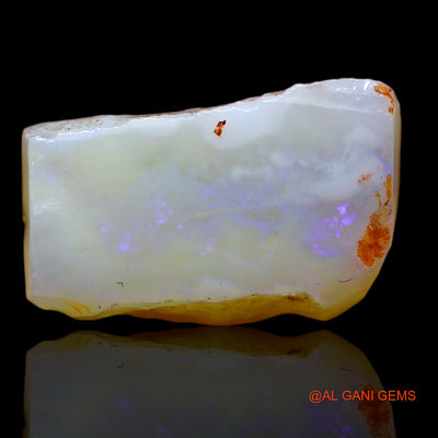 6.00 Cts Natural Australian Fire Opal Loose Gemstone Fancy Rough 15x10x5 mm RA-226