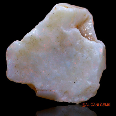 3.75 Cts Natural Australian Fire Opal Loose Gemstone Fancy Rough 14x14x4 mm RA-227