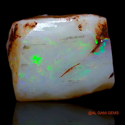 Natural Fire Opal Gemstone 4.65 Cts Loose Fancy Rough From Australia 12x10x4 mm RA-23