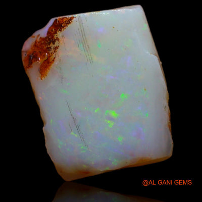 Natural Fire Opal Gemstone 4.65 Cts Loose Fancy Rough From Australia 12x10x4 mm RA-23