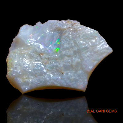 Natural Untreated Fire Opal Loose Gemstone Fancy Rough From Australia 4.05 Cts 17x12x5 mm RA-241