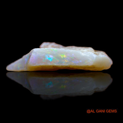 Natural Untreated Fire Opal Loose Gemstone Fancy Rough From Australia 4.05 Cts 17x12x5 mm RA-241
