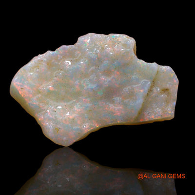 3.80 Cts Natural Australian Fire Opal Loose Gemstone Fancy Rough 19x12x3 mm RA-242