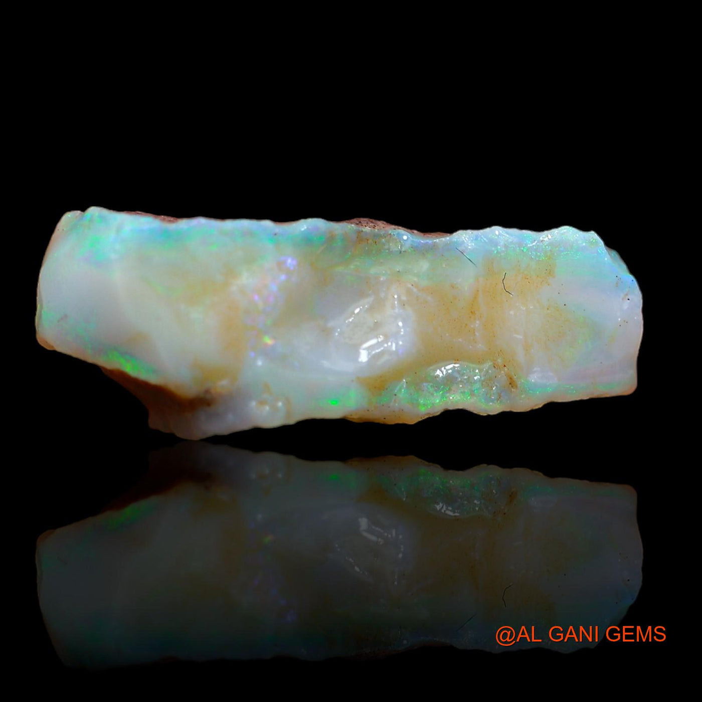 5.20 Cts Natural Australian Fire Opal Loose Gemstone Fancy Rough 20x7x6 mm RA-244