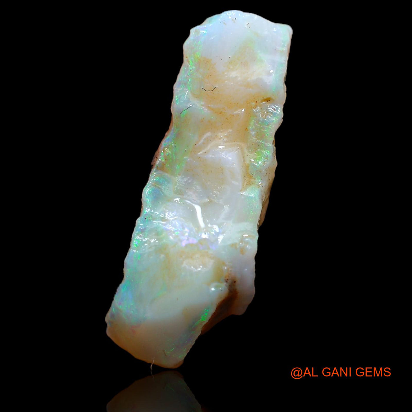 5.20 Cts Natural Australian Fire Opal Loose Gemstone Fancy Rough 20x7x6 mm RA-244
