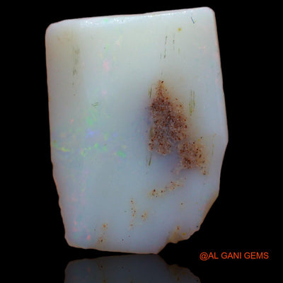 5.75 Cts Natural Australian Fire Opal Loose Gemstone Fancy Rough 15x11x5 mm RA-245