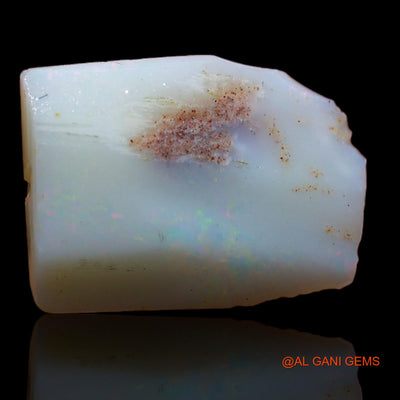 5.75 Cts Natural Australian Fire Opal Loose Gemstone Fancy Rough 15x11x5 mm RA-245