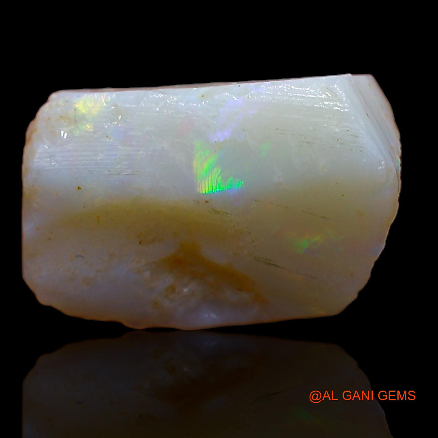 4.00 Cts Unheated Australian Fire Opal Loose Gemstone Fancy Rough Natural 14x9x6 mm RA-246