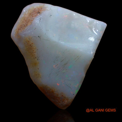 8.85 Cts Natural Australian Fire Opal Loose Gemstone Fancy Rough 15x14x7 mm RA-247