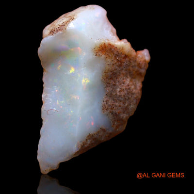 Natural Fire Opal Gemstone 4.75 Cts Loose Fancy Rough From Australia 17x11x7 mm RA-249