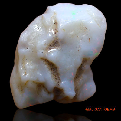 Natural Untreated Fire Opal Loose Gemstone Fancy Rough From Australia 6.90 Cts 18x12x7 mm RA-251