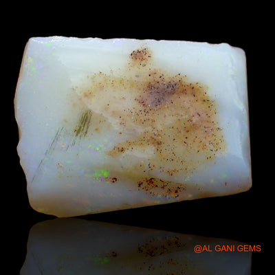 6.05 Cts Natural Australian Fire Opal Fancy Rough Loose Gemstone For Jewelry 15x11x5 mm RA-252