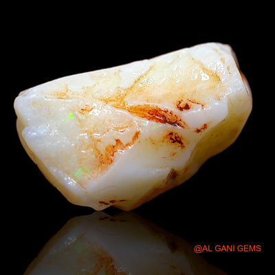 5.65 Cts Unheated Australian Fire Opal Loose Gemstone Fancy Rough Natural 17x13x8 mm RA-255