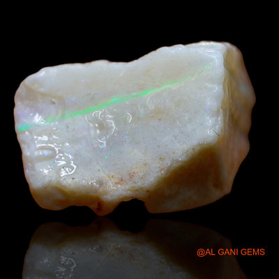 Natural Untreated Fire Opal Loose Gemstone Fancy Rough From Australia 6.75 Cts 15x10x9 mm RA-257