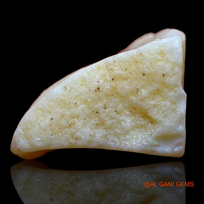 Natural Untreated Fire Opal Loose Gemstone Fancy Rough From Australia 6.75 Cts 15x10x9 mm RA-257