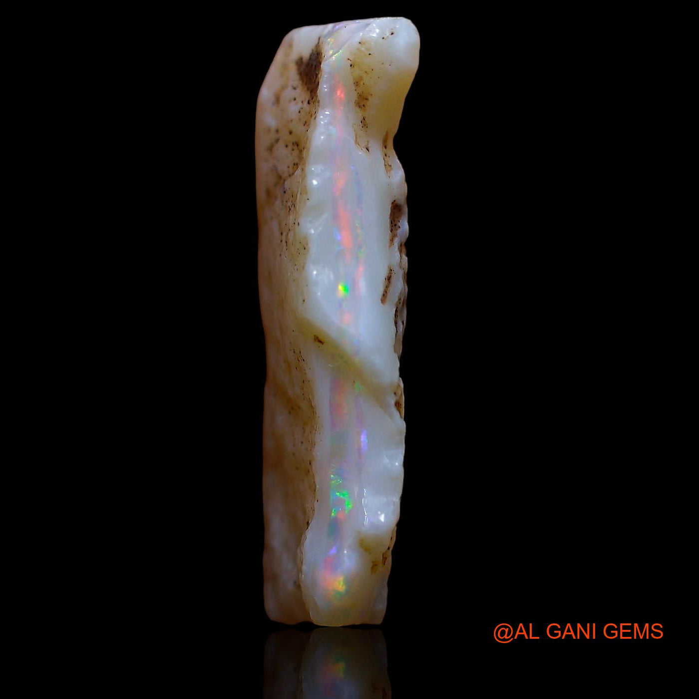 5.50 Cts Natural Australian Fire Opal Loose Gemstone Fancy Rough 12x9x4 mm RA-259