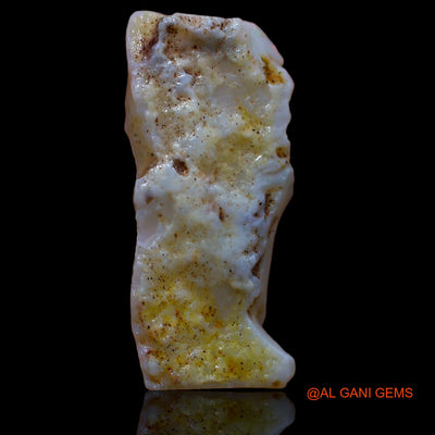 5.50 Cts Natural Australian Fire Opal Loose Gemstone Fancy Rough 12x9x4 mm RA-259