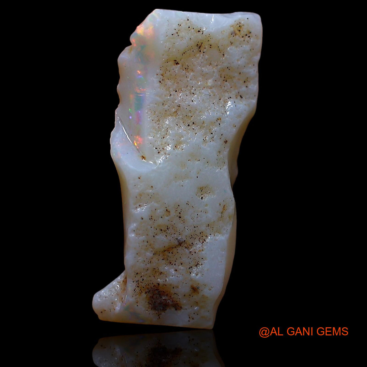 5.50 Cts Natural Australian Fire Opal Loose Gemstone Fancy Rough 12x9x4 mm RA-259