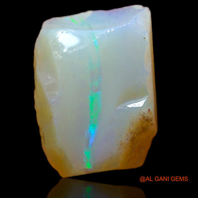 4.25 Cts Unheated Australian Fire Opal Loose Gemstone Fancy Rough Natural 12x9x5 mm RA-25