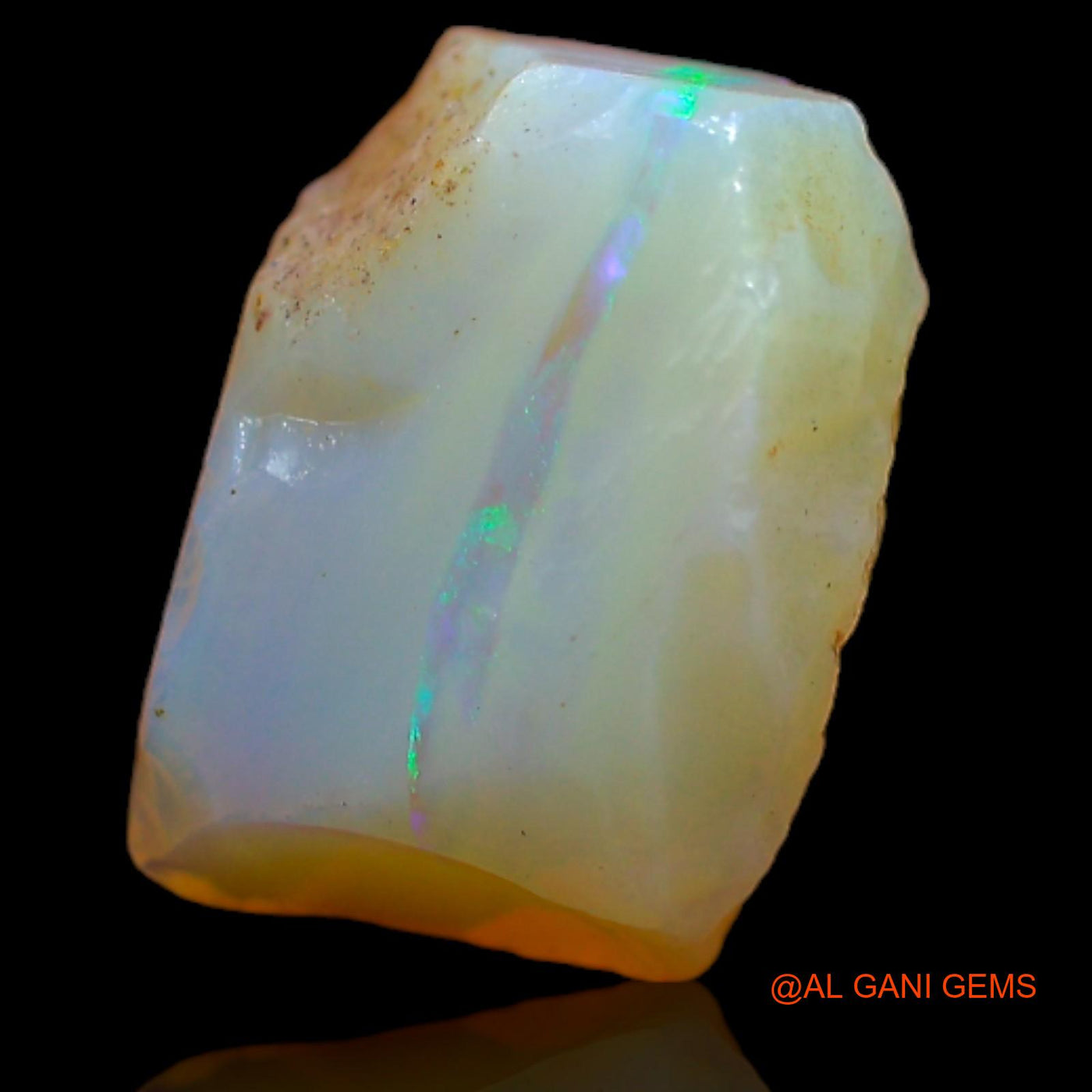 4.25 Cts Unheated Australian Fire Opal Loose Gemstone Fancy Rough Natural 12x9x5 mm RA-25