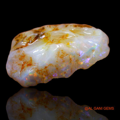 4.15 Cts Natural Australian Fire Opal Loose Gemstone Fancy Rough 18x10x4 mm RA-260