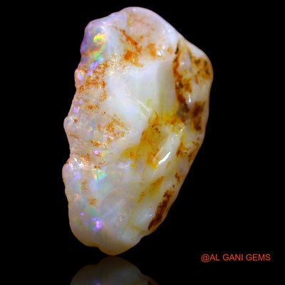 4.15 Cts Natural Australian Fire Opal Loose Gemstone Fancy Rough 18x10x4 mm RA-260