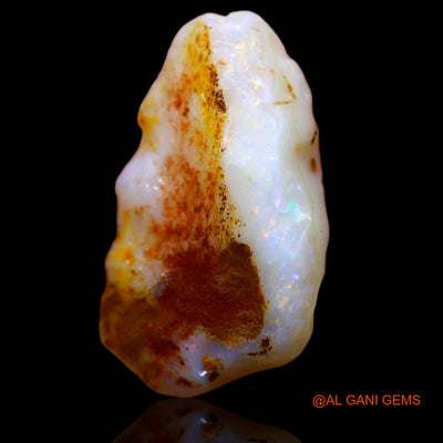 4.15 Cts Natural Australian Fire Opal Loose Gemstone Fancy Rough 18x10x4 mm RA-260