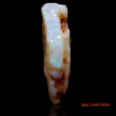 Natural Untreated Fire Opal Loose Gemstone Fancy Rough From Australia 6.65 Cts 20x15x5 mm RA-266