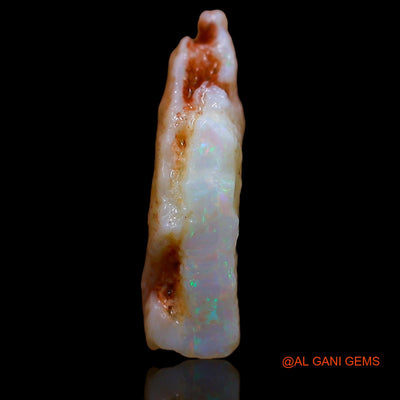 Natural Untreated Fire Opal Loose Gemstone Fancy Rough From Australia 6.65 Cts 20x15x5 mm RA-266