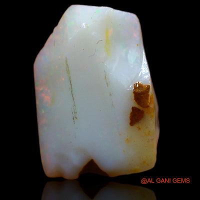 4.85 Cts Natural Australian Fire Opal Loose Gemstone Fancy Rough 14x10x5 mm RA-26