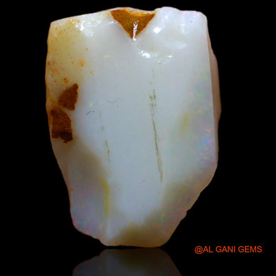4.85 Cts Natural Australian Fire Opal Loose Gemstone Fancy Rough 14x10x5 mm RA-26